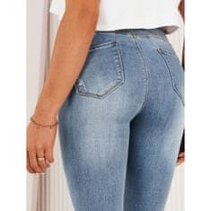 Dstreet Ženske hlače iz džinsa VARGES modre barve uy1980 L