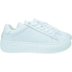 Tommy Hilfiger Čevlji bela 37 EU Leather Cupsole