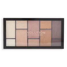 Makeup Revolution Reloaded Dimension Eyeshadow Palette senčilo za oči 24.5 g Odtenek neutral charm