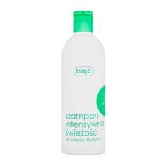 Ziaja Intensive Freshness 400 ml intenzivno osvežujoč šampon za mastne lase s prhljajem za ženske