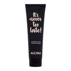 Alcina It´s Never Too Late! Coffein Vital Conditioner 150 ml kofeinski balzam za vitalne lase za ženske