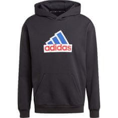 Adidas Športni pulover črna 170 - 175 cm/M Fi Bos Hd Oly