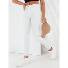 Dstreet Ženske hlače iz džinsa MOLANO bele barve uy1977 S