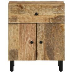 Greatstore Nočna omarica 50x33x60 cm trden mangov les