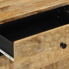 Greatstore Nočna omarica 50x33x60 cm trden mangov les
