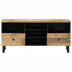 shumee TV omarica 100x33x46 cm trden mangov les