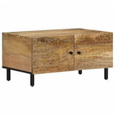 shumee Klubska mizica 80x50x40 cm trden mangov les