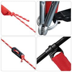 Greatstore Vrtni šotor bel 360x360x219 cm 190T taft