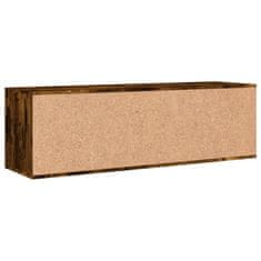 Greatstore TV omarica dimljeni hrast 120x34x37 cm inženirski les