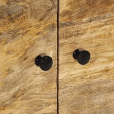 shumee Klubska mizica 80x50x40 cm trden mangov les