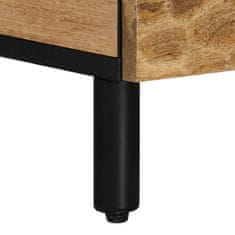 shumee Klubska mizica 80x50x40 cm trden mangov les
