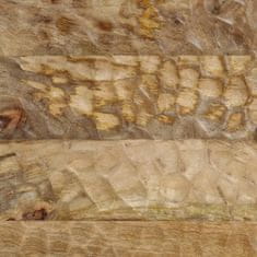 shumee Klubska mizica 80x50x40 cm trden mangov les