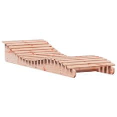 Greatstore Ležalnik 205x70x31,5 cm trden les douglas