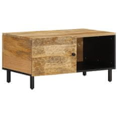 shumee Klubska mizica 80x50x40 cm trden mangov les