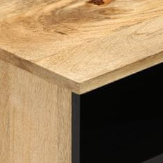 shumee TV omarica 100x33x46 cm trden mangov les