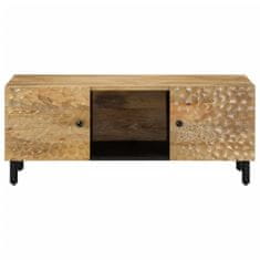 shumee Klubska mizica 100x54x40 cm trden mangov les