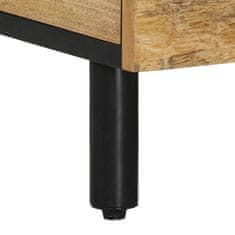 shumee Klubska mizica 100x54x40 cm trden mangov les
