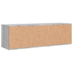 shumee TV omarica siva sonoma 120x34x37 cm iverna plošča