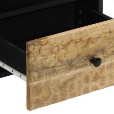 Greatstore Nočna omarica 40x33x46 cm trden mangov les