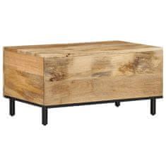 shumee Klubska mizica 80x50x40 cm trden mangov les