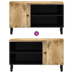 shumee TV omarica 80x31x46 cm trden mangov les