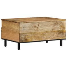 shumee Klubska mizica 80x54x40 cm trden mangov les