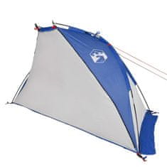 Vidaxl vidaXL Šotor za na plažo, moder, 268 x 223 x 125 cm, 185T poliester