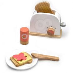 Tooky Toy Leseni toaster za otroke 9 el.