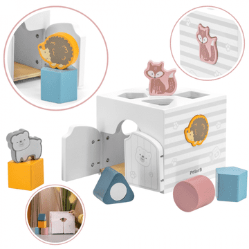 WOOPIE Izobraževalni sorter Glasbene kocke