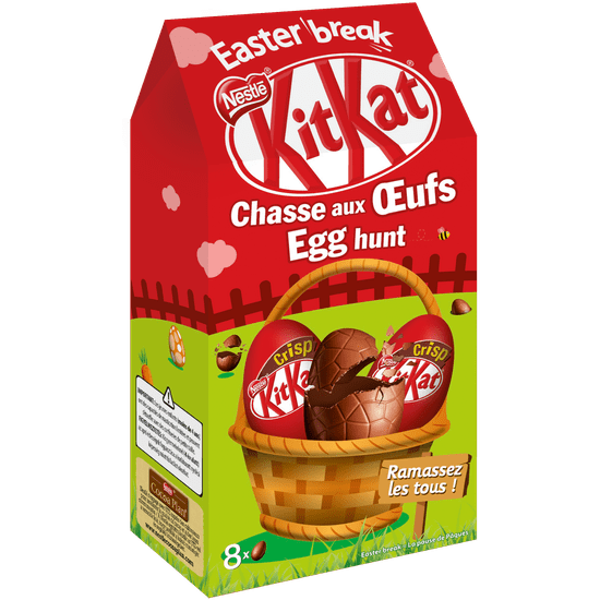 KitKat Egg Box košara čokoladnih jajčk, 24x120 g