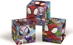 Clementoni Spidey in njegovi čudoviti prijatelji slikajo kocke, 6 kock