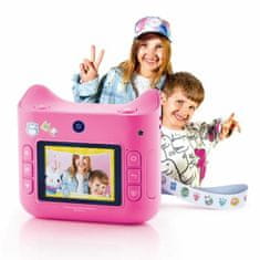 slomart otroški digitalni fotoaparat canal toys roza