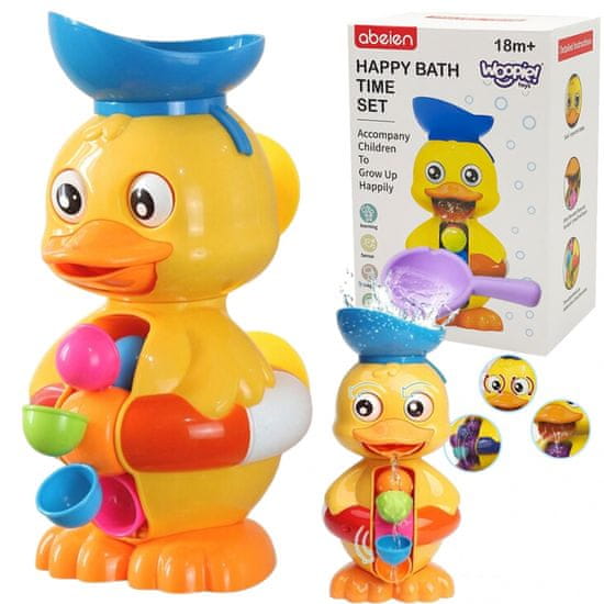 WOOPIE Duck Duck Water Bathing Toy Reel Overflowing