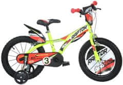 Dino bikes Dino kolesa 616L Raptor rumena 16" 2022 otroško kolo