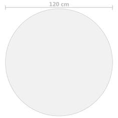 Vidaxl Zaščita za mizo mat Ø 120 cm 2 mm PVC