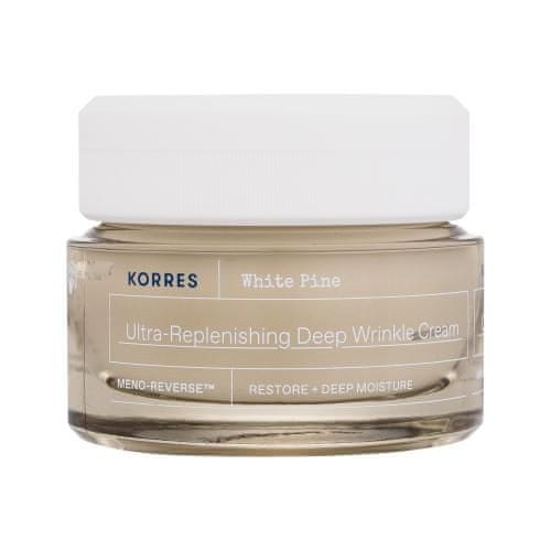 Korres White Pine Ultra-Replenishing Deep Wrinkle Cream vlažilna krema proti gubam za obraz za ženske