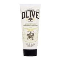 Pure Greek Olive Body Cream Olive Blossom vlažilna krema za telo z vonjem oljčnih cvetov 200 ml za ženske