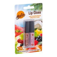 Malibu Lip Gloss Set sijaj za ustnice 1,5 ml Coconut + sijaj za ustnice 1,5 ml Strawberry
