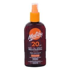 Malibu Dry Oil Spray SPF20 suho olje v spreju za sončenje 200 ml