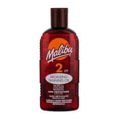 Malibu Bronzing Tanning Oil SPF2 vlažilen sprej za sončenje 200 ml