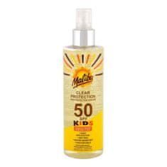 Malibu Kids Clear Protection SPF50 otroški sprej za zaščito pred soncem 250 ml