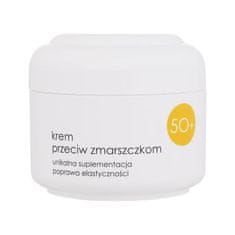 Ziaja 50+ Anti-Wrinkle Cream polmastna dnevna in nočna krema proti gubam 50 ml za ženske