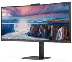 AOC CU34V5CW monitor, WQHD, VA, 100 Hz, USB-C