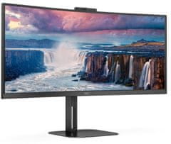 AOC CU34V5CW monitor, WQHD, VA, 100 Hz, USB-C
