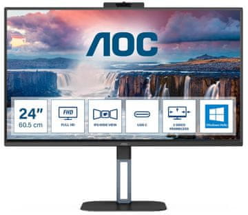 AOC 24V5CW monitor, LED, FHD