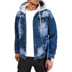 Dstreet Moška jakna iz džinsa temno modra tx4690 S