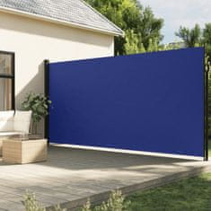 shumee Zložljiva stranska tenda modra 200x300 cm