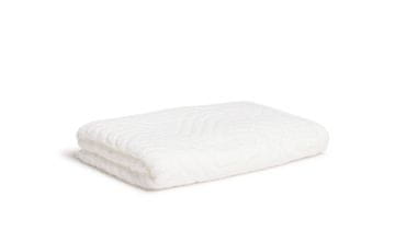 Möve ZEN Brisača z valovito strukturo 50 x 100 cm, bela