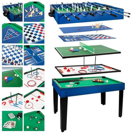slomart miza za več iger colorbaby 12 v 1 107 x 83,5 x 61 cm