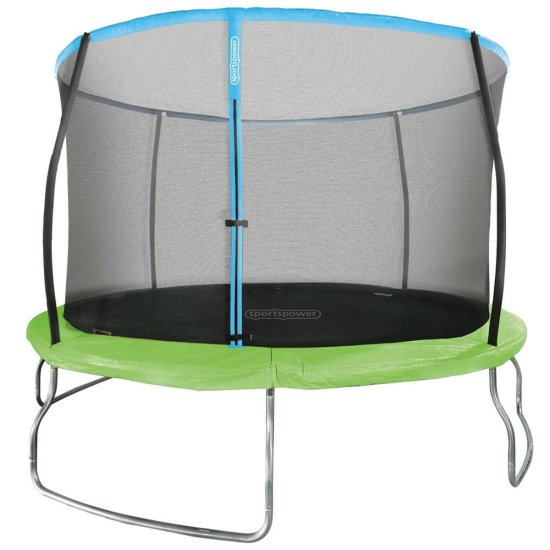 slomart trampolin za otroke z varnostnim ohišjem aktive 366 x 266 x 366 cm